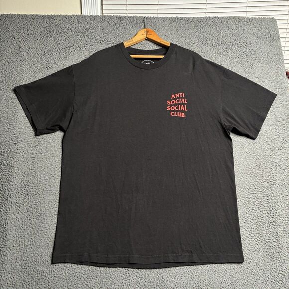 Anti Social Social Club Omakase T-Shirt Black  Size XL Koi Fish USA Made - Picture 5 of 7